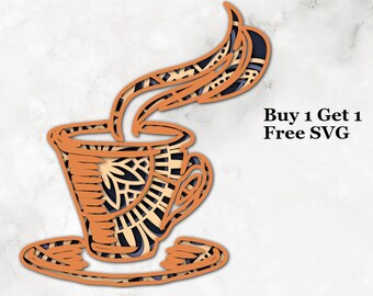 Free Free 329 Coffee Mandala Svg SVG PNG EPS DXF File