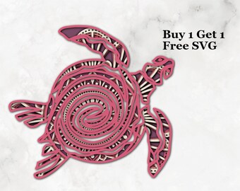 Download Turtle Mandala Svg Etsy SVG, PNG, EPS, DXF File