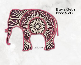 Download Layered Elephant Svg Etsy SVG, PNG, EPS, DXF File