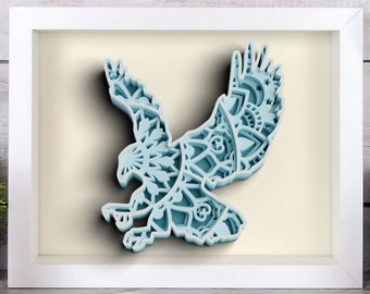 Download Mandala Eagle Svg Etsy