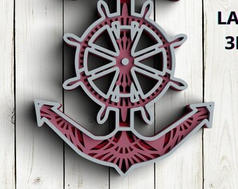 Download Anchor Mandala Svg Etsy