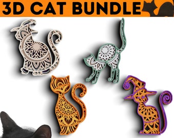 Download Free Cat Mandala Svg Etsy