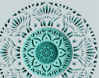 Download Mandala Svg Wall Art Etsy