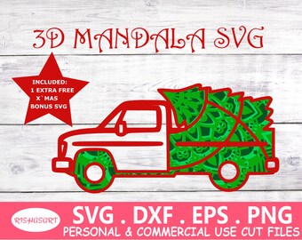 Download Mandala Truck Svg Etsy