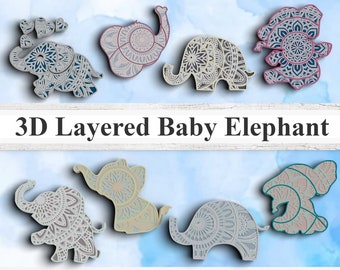 Download Elephant Mandala Svg Etsy