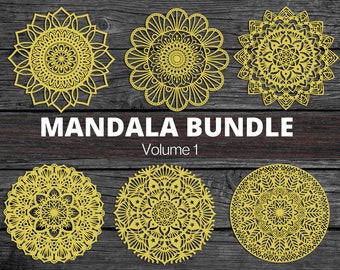 Download Mandala Monogram Svg Etsy