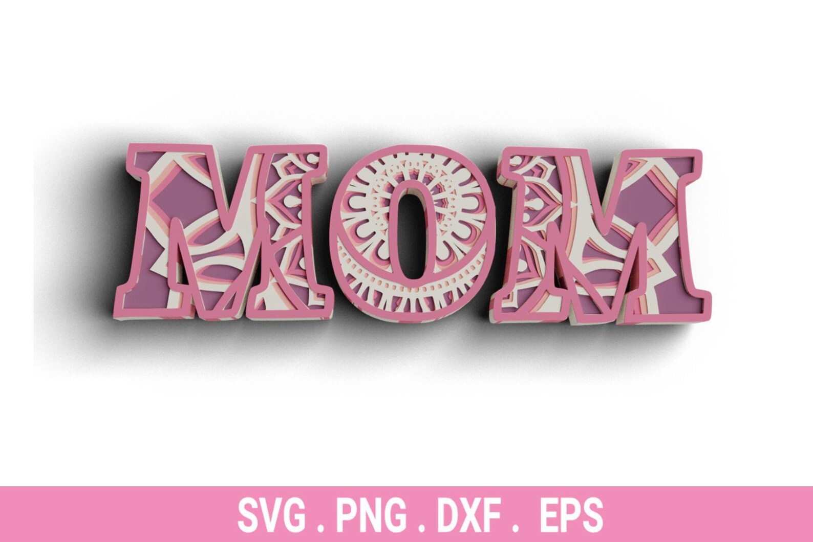 Free Free 63 Mom Layered Mandala SVG PNG EPS DXF File