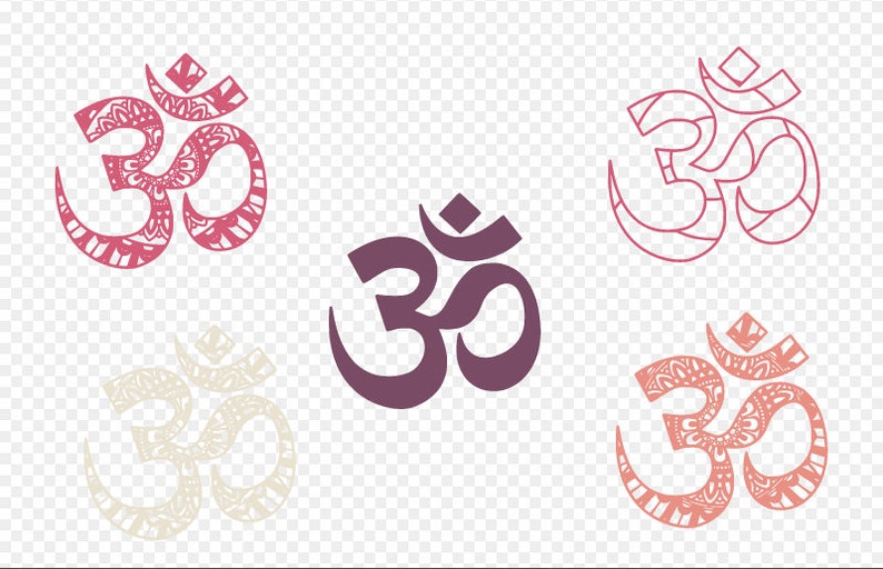 Download Om Yoga 5 Layer Svg 3D Mandala SVG PNG Layered Mandala SVG ...