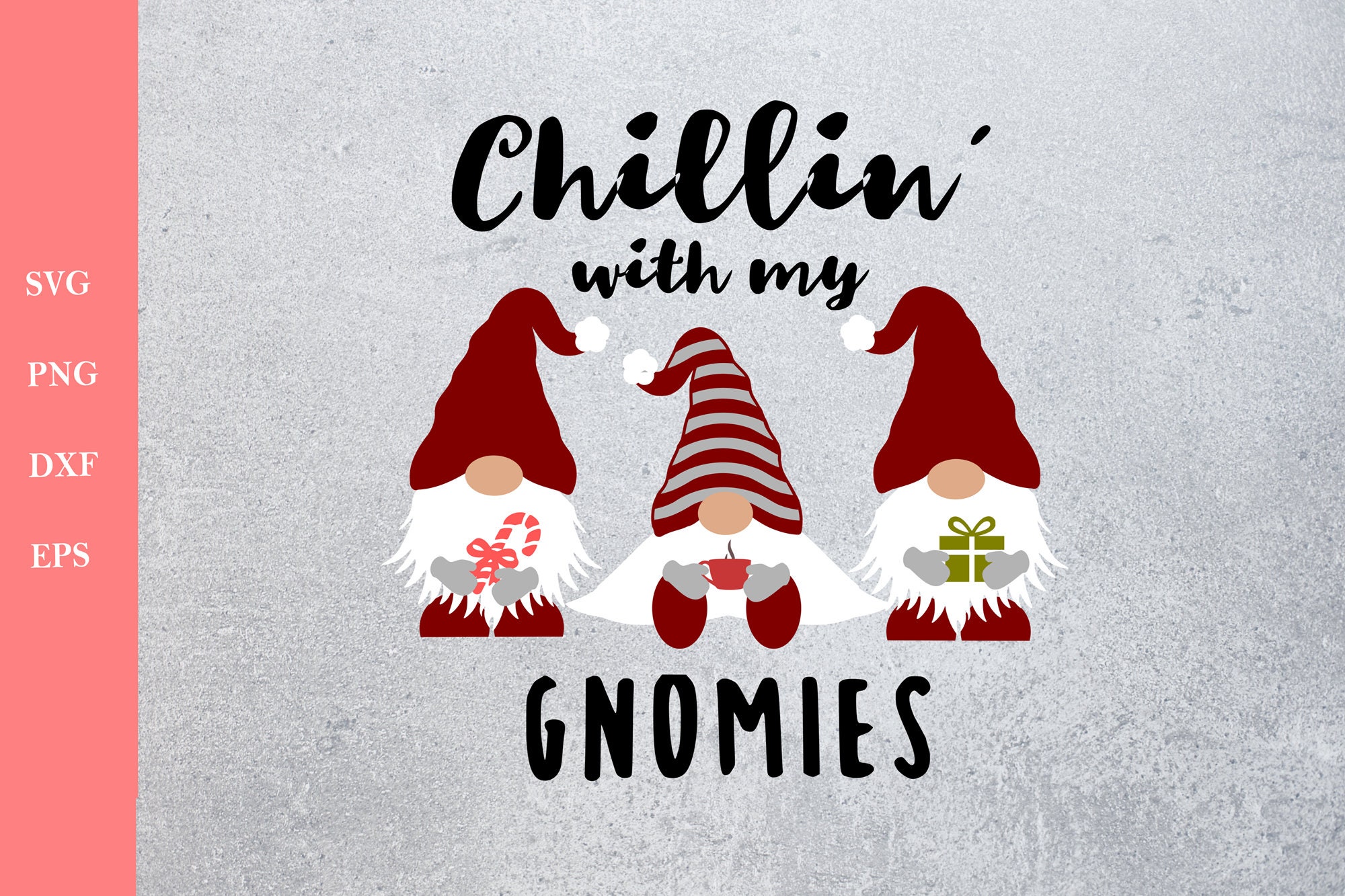 Christmas Gnome SVG Christmas Gnomes SVG SVG files for | Etsy