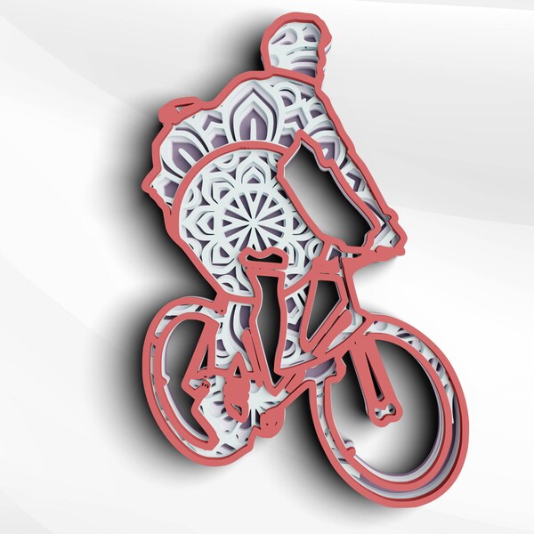 3D Bike SVG DXF 4 Layer - Adventure Svg 3D Shadow box Svg - Layered Mandala Svg files for Cricut, Laser Cut 3D Bike SVG DXF 4 Layer - Adventure Svg 3D Shadow box Svg - Layered Mandala Svg files for Cricut, Laser Cut