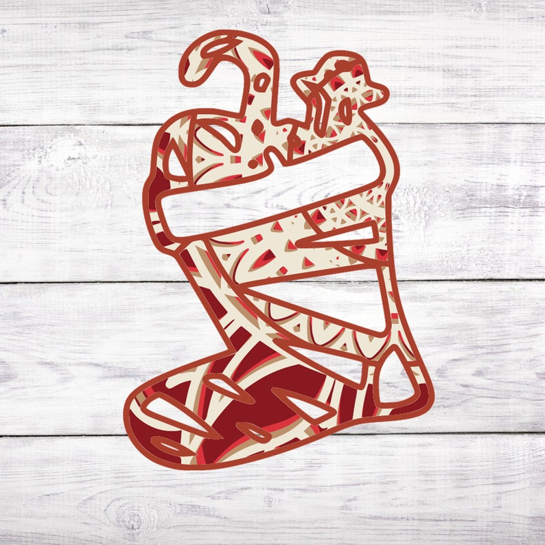 Download Christmas SVG Bundle 3D Mandala SVG Christmas Tree Svg | Etsy