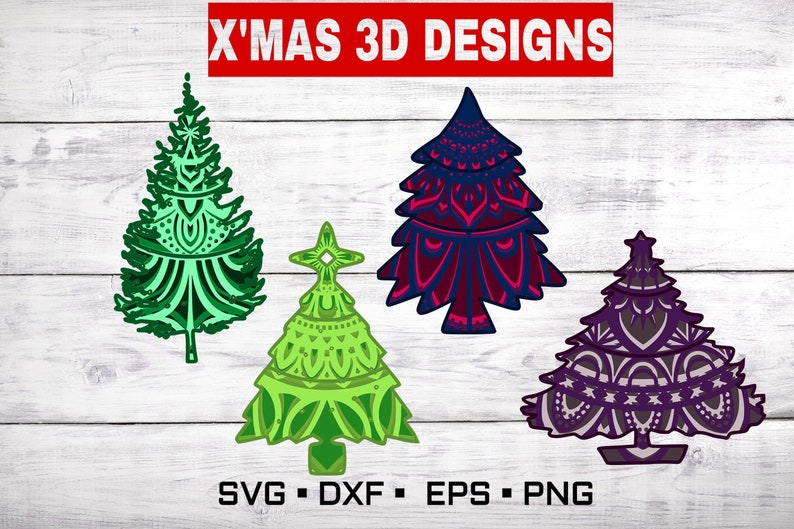 Free Free Layered Mandala Tree 326 SVG PNG EPS DXF File