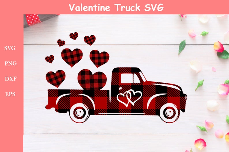 Free Free 345 Svg Truck With Hearts SVG PNG EPS DXF File