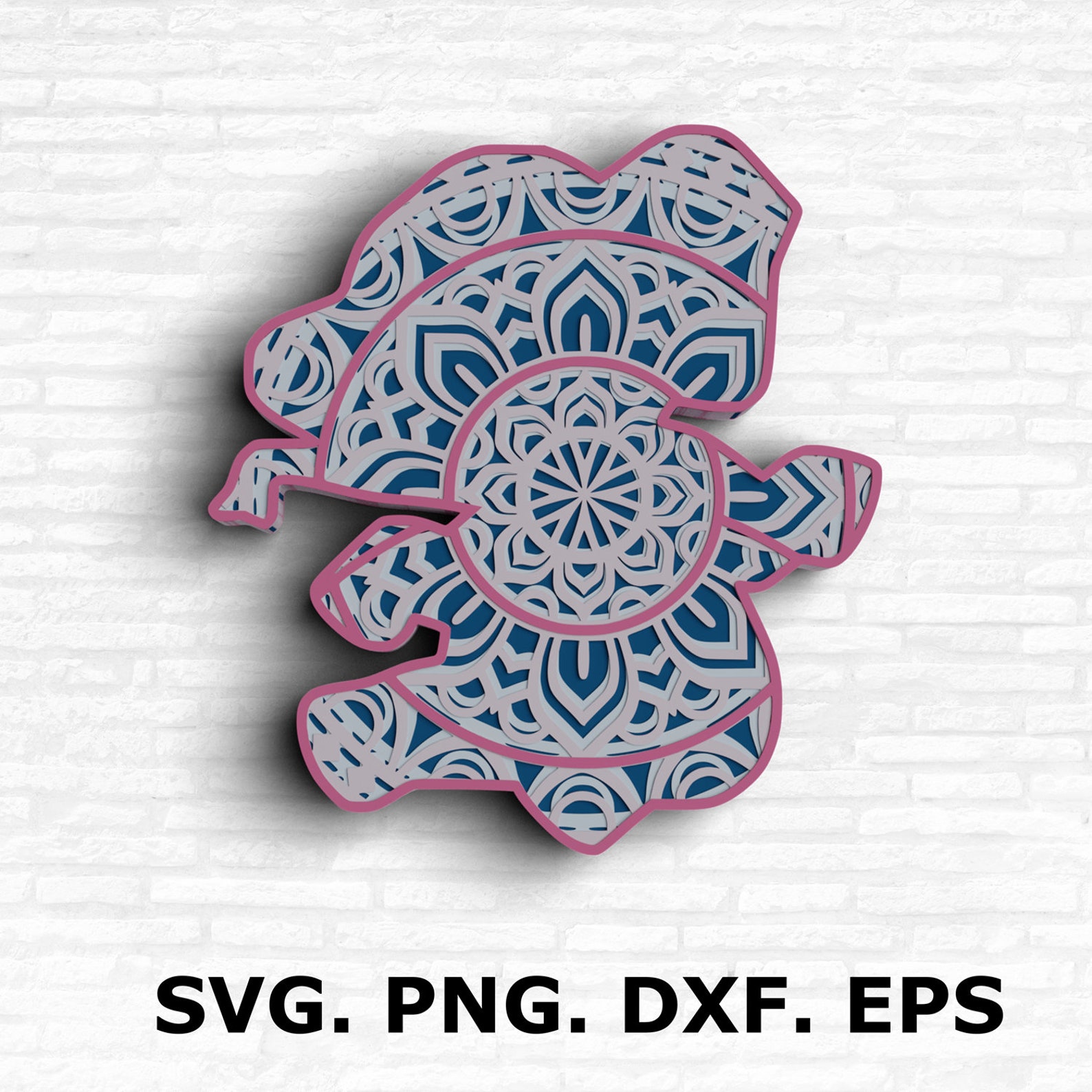Free Free 110 Layered Elephant Mandala Svg SVG PNG EPS DXF File