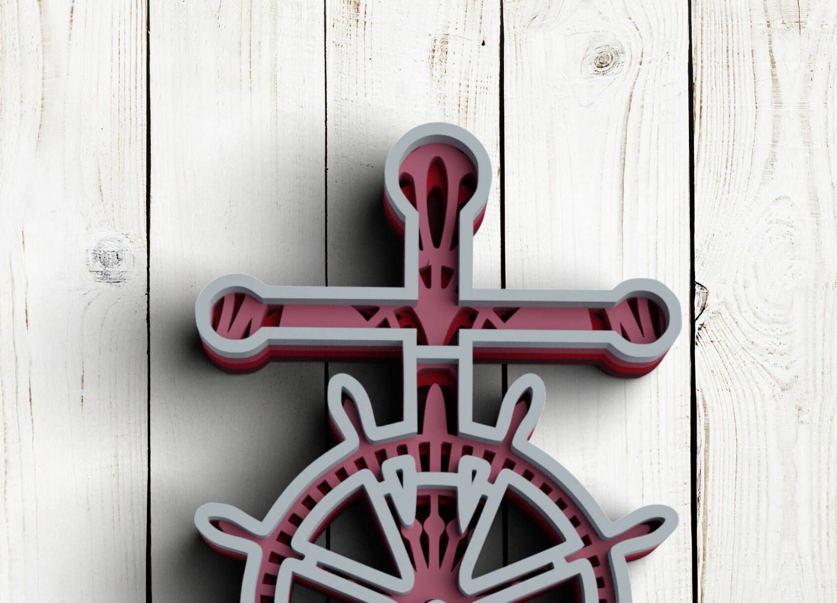 Free Free Layered Anchor Svg 835 SVG PNG EPS DXF File