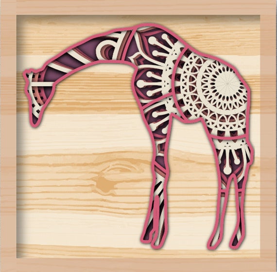 Free Free Layered Giraffe Svg 725 SVG PNG EPS DXF File