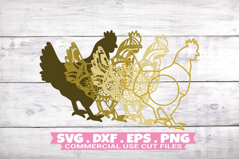 Download Bird Mandala Svg Chicken Layered Svg 4 Layer Hen Svg Farm Svg 3d Mandala Svg Clip Art Art Collectibles Alcestercarerehab Com