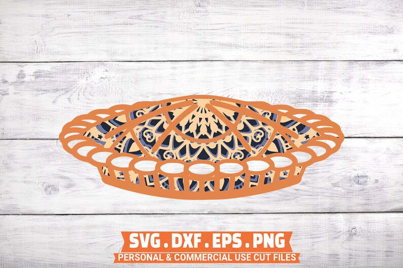 Download 3D Thanksgiving Layer SVG Bundle 4 Layers Turkey Mandala | Etsy