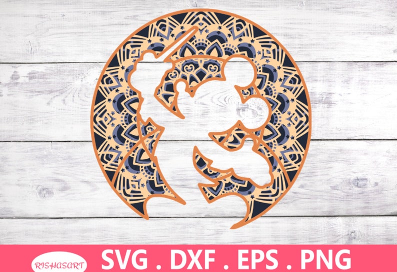 Free Free Layered Fox Mandala Svg 875 SVG PNG EPS DXF File
