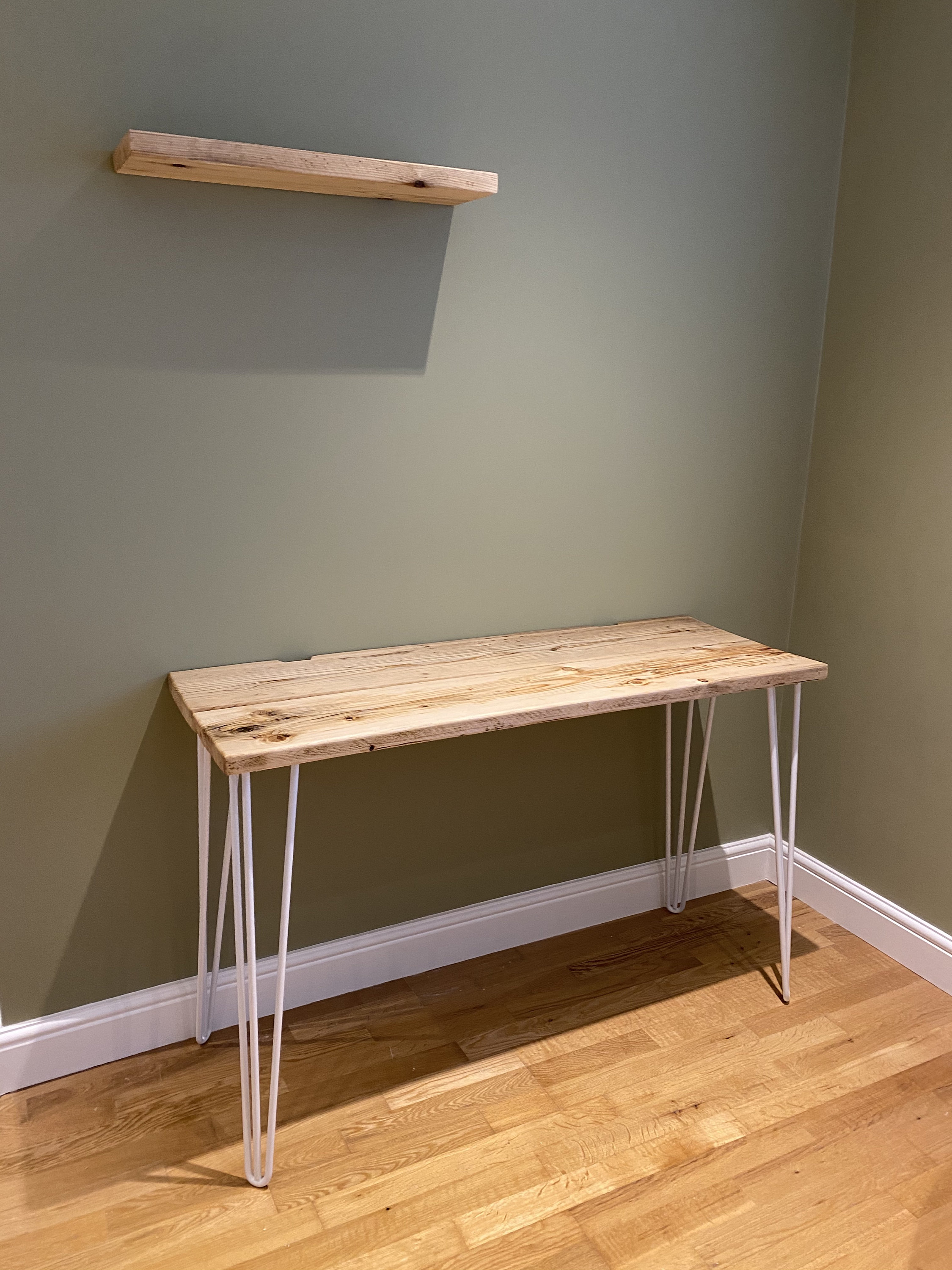 Rustic Reclaimed Scaffold Board Desk Etsy
