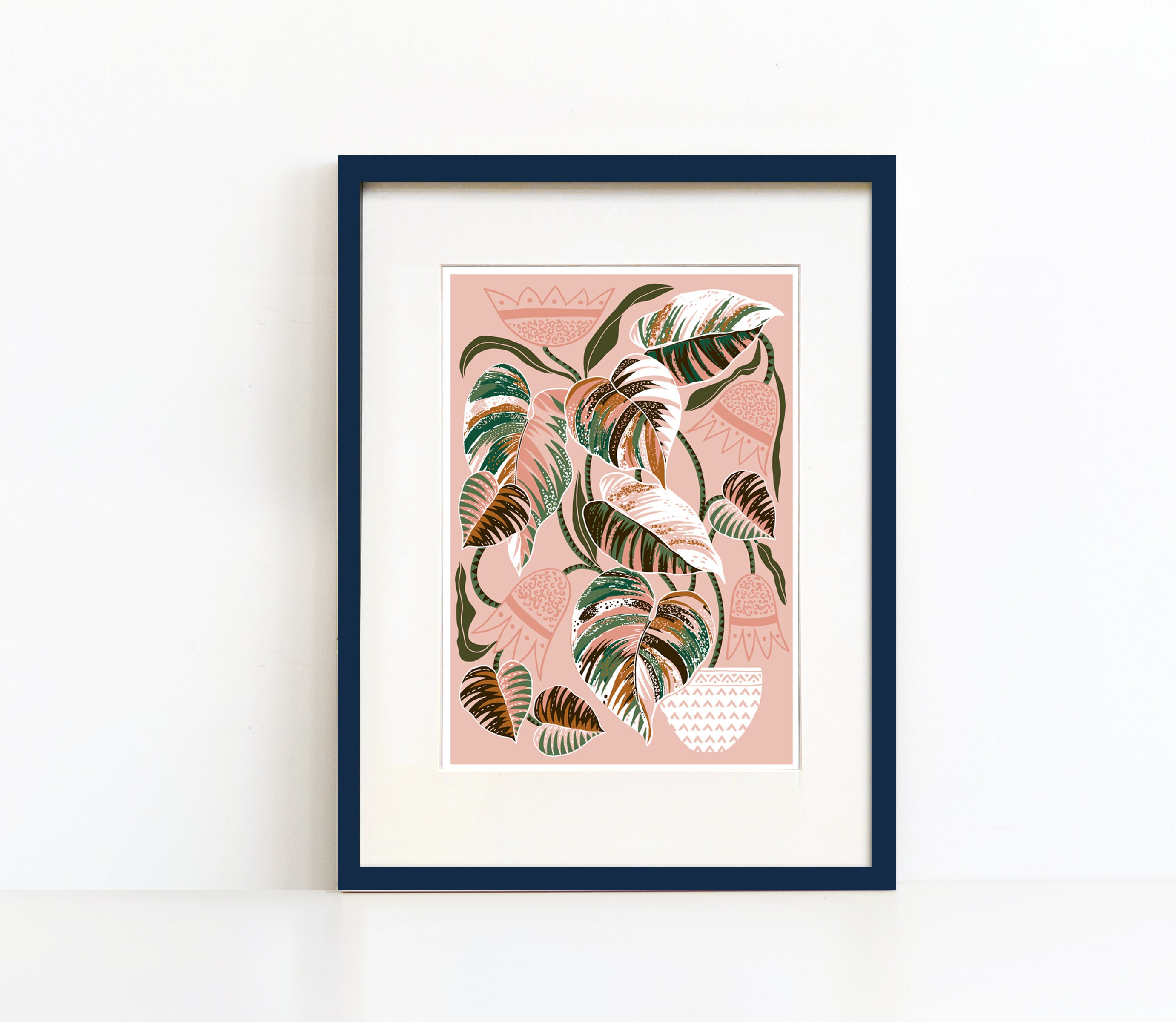 A4 Plant Wall Art Print / Gallery Wall / Art Print / Botanical Etsy UK
