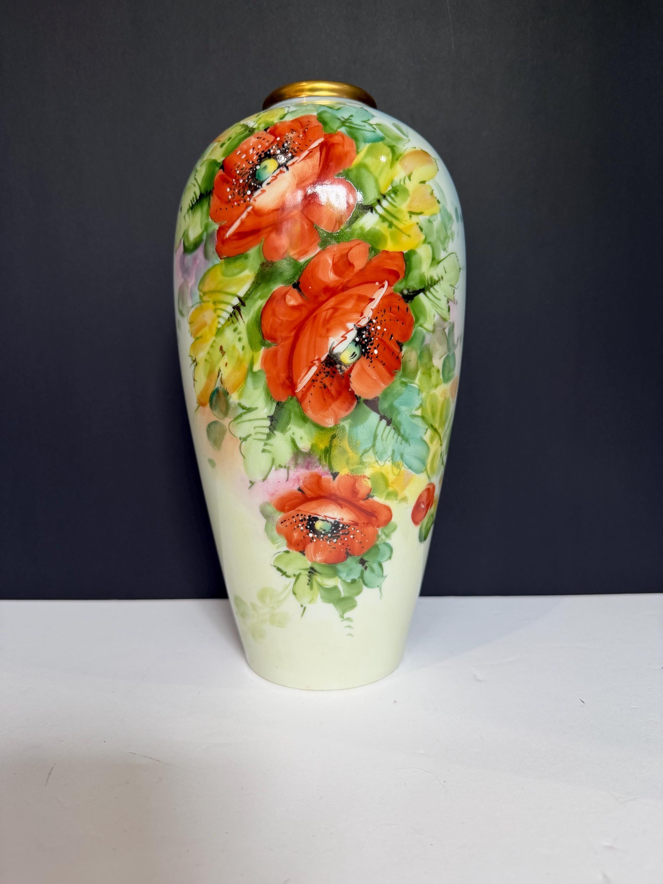Dresden Vase - Etsy