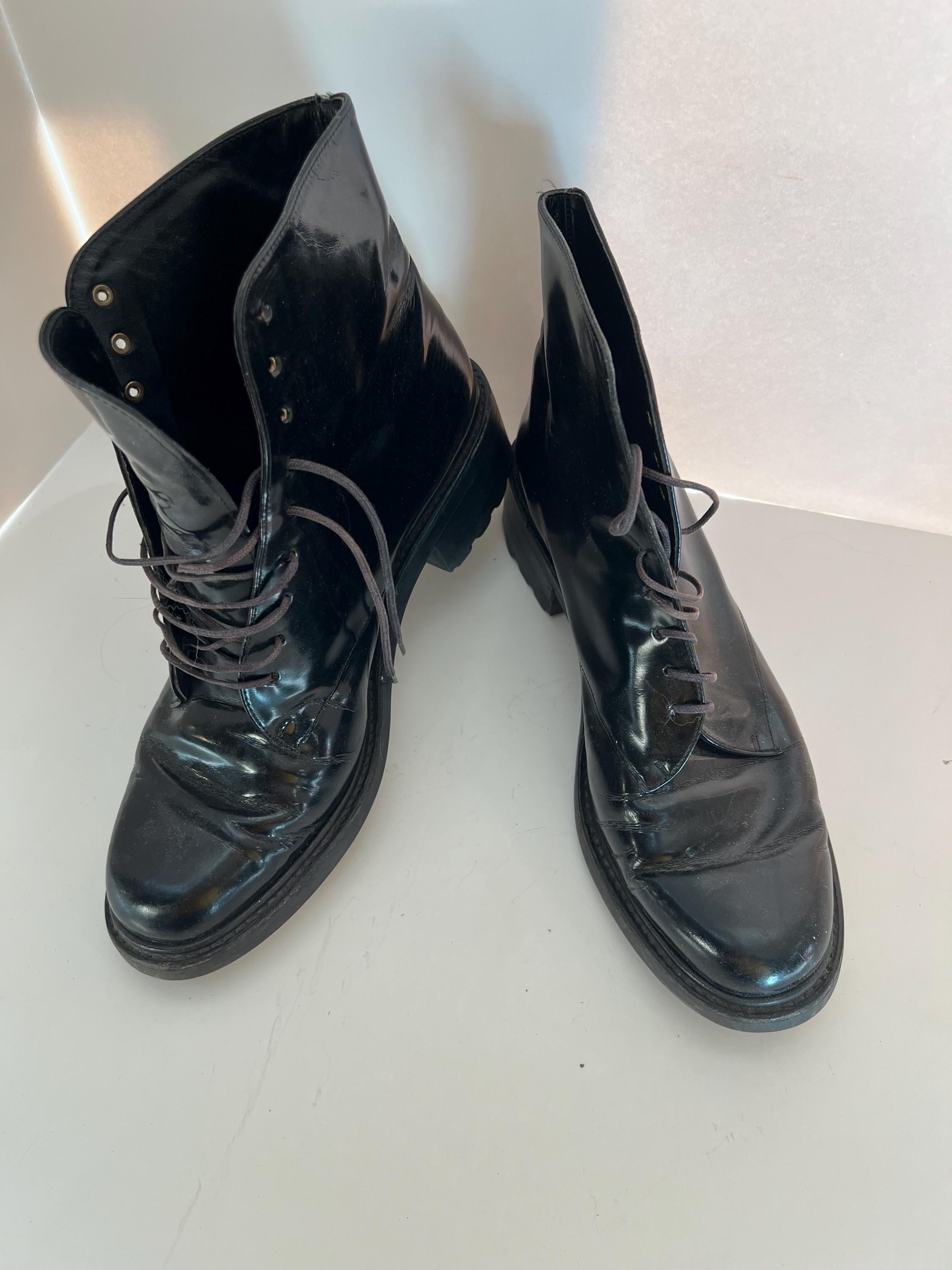 Robert Clergerie Rodeo Blue Leather Lace-Up‎ Shoes EU44 US11 NIB Robert Clergerie Shoes for Women | Online Sale up to 74% off  main image 2