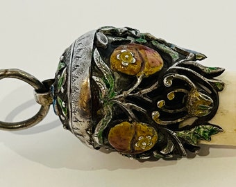 Antique Asian Enamel Cloisonné