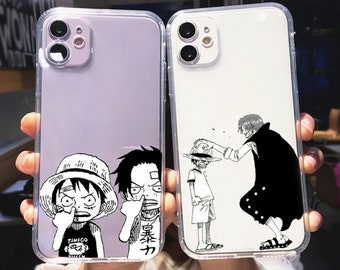 Funda One Piece Anime Para Iphone 7 8 11 12 Pro X Xs Xr Max Funda Protectora Cubierta Protectora De Vidrio Accesorios Para Telefonos Moviles Equipamientos Y Maquinarias Na