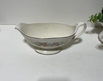 Vintage homer Laughlin gravy boat