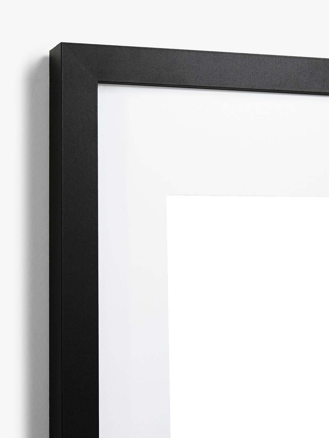 Thin Black and White A2 A3 A4 A5 Photo Frame / Plastic Glass Fitted ...