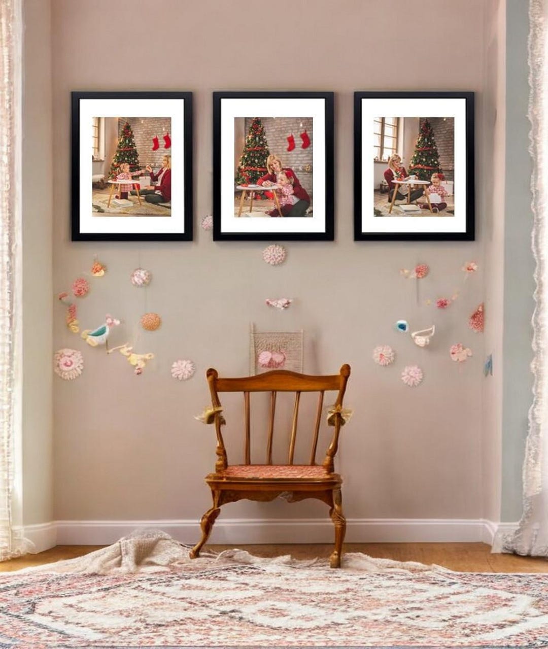 A4 Photo Frames - 3 Pack Black Poster Frame 29.7x21 Cm Black Picture ...