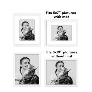 A1/A2/A3/A4/A5 - ホワイトフォトフレーム - フレーム - フォトウォール - ハンドメイドフォトフレーム - 迅速な発送、迅速な配達 - 英国製