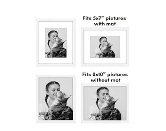 A1/A2/A3/A4/A5 -  White Photo frames - Frames - photo wall - Handmade picture frame - Quick Dispatch Fast Delivery - Made In UK