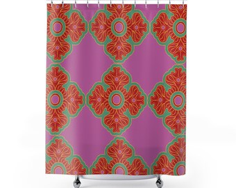 Metric Girl Shower Curtains