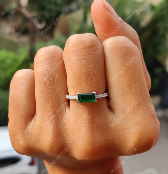 Emerald Engagement Rings - London