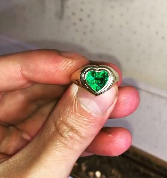 May birthstone signet ring May birthstone signet ring