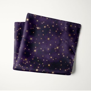 Galaxy Stars Pocket Square Outer Space Universe Printed 
