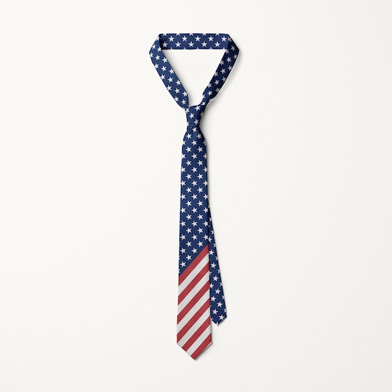 Men'S Haitian Flag Fashion Business Wedding Neckties Ties