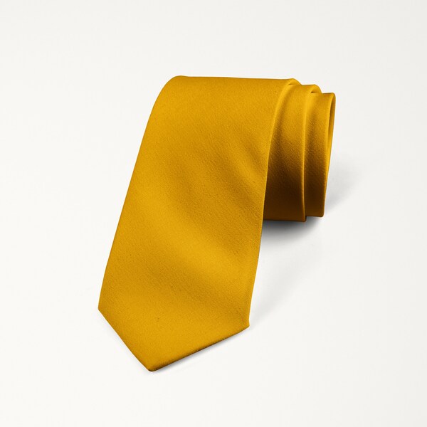 Mustard Yellow Tie Etsy