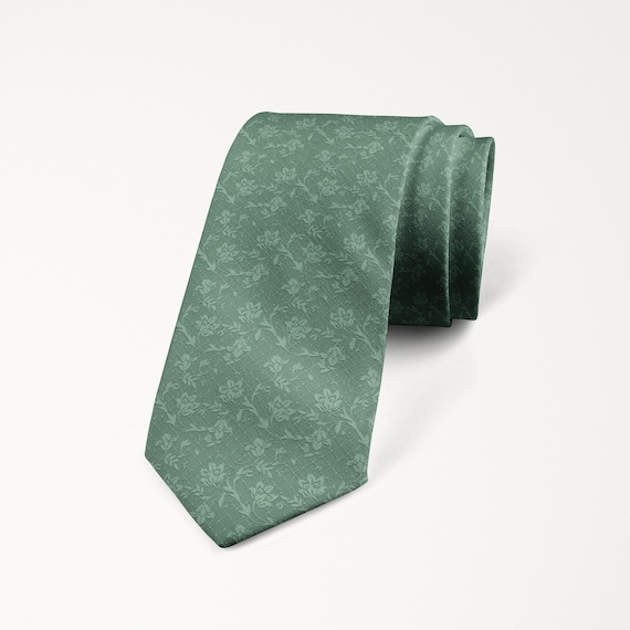 eucalyptus color tie