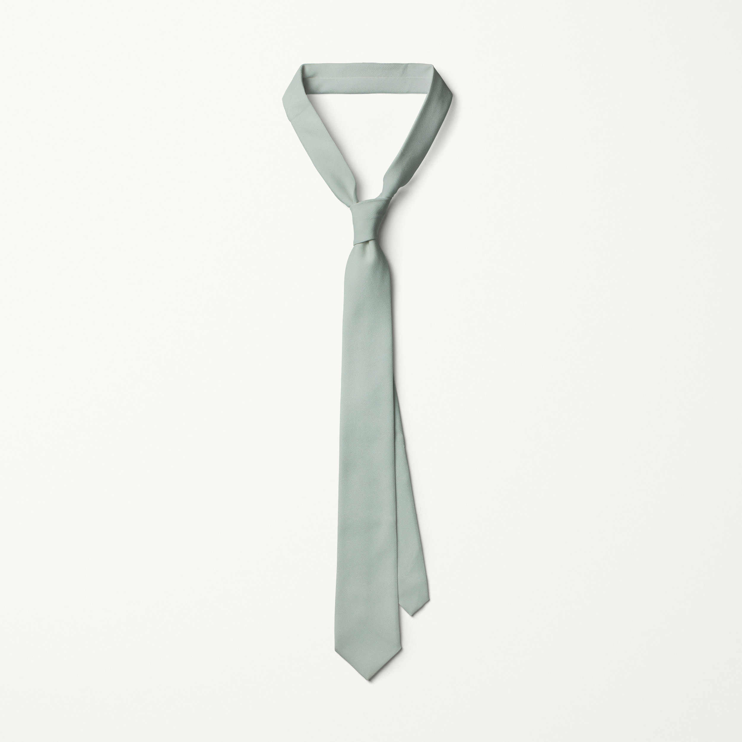 Dusty Sage Wedding Tie Solid Sage Green Tie Groom Tie Etsy