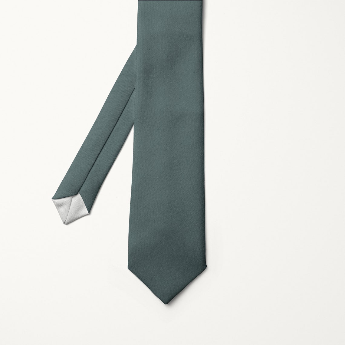 Eucalyptus Dark Green Tie Eucalyptus Green Wedding Tie Etsy