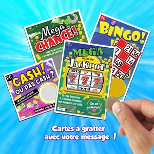 ANNONCE MARIAGE Carte à gratter à personnaliser ! Demande Témoin mariage grossesse  Parrain marraine jeu ticket original