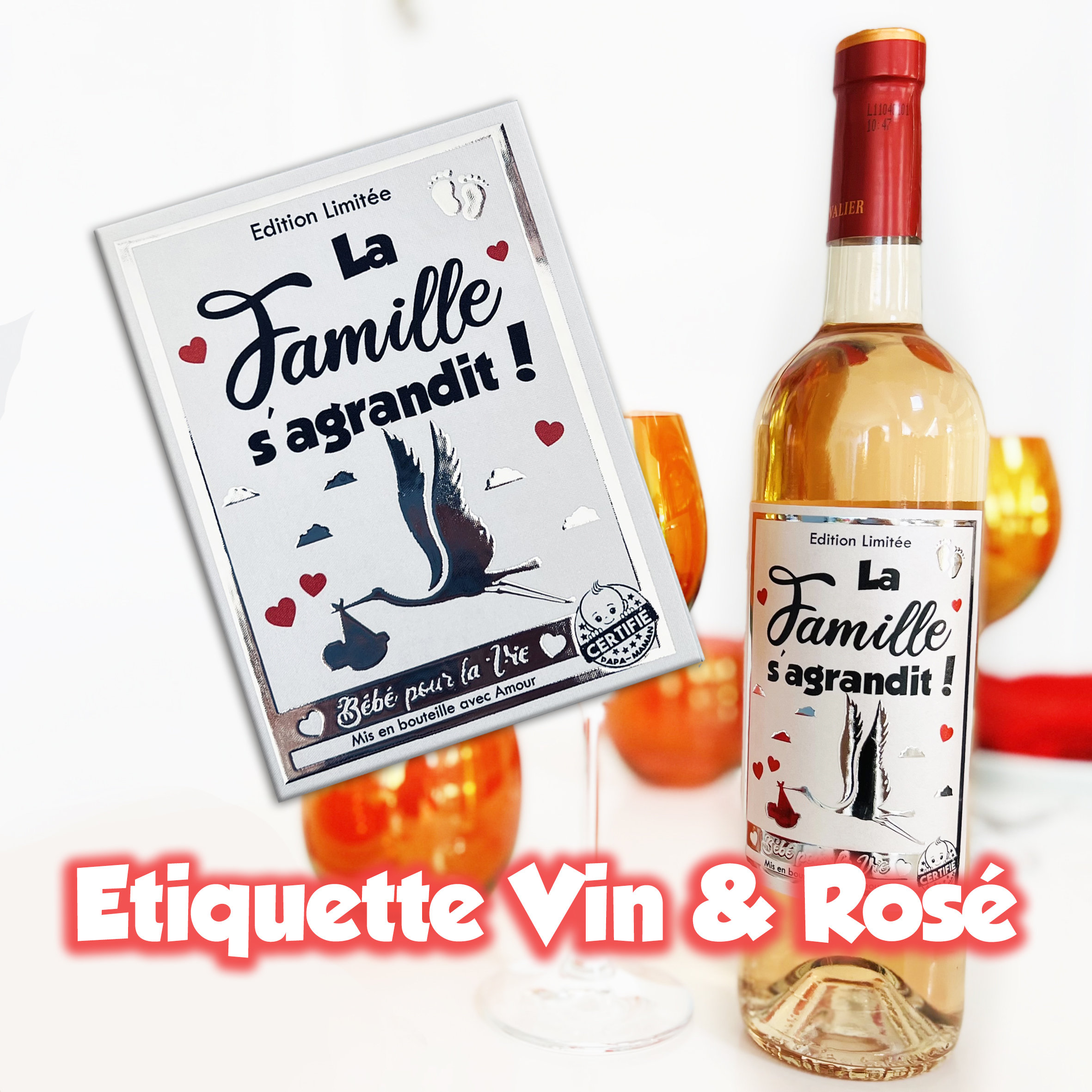 Etichetta Bottiglia Per Annuncio Gravidanza - "Presto Sarai Nonno", Regalo Originale