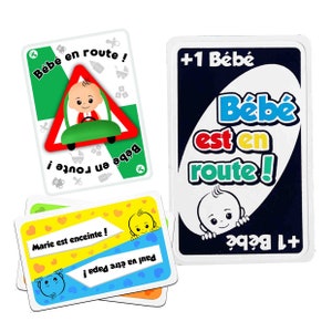 UNO CARD Pregnancy announcement BABY Twins You are going to be uncle tata request Godfather godmother Original pregnancy announcement times up mille bornes