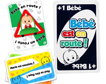 UNO CARD Pregnancy announcement BABY Twins You are going to be uncle tata request Godfather godmother Original pregnancy announcement times up mille bornes