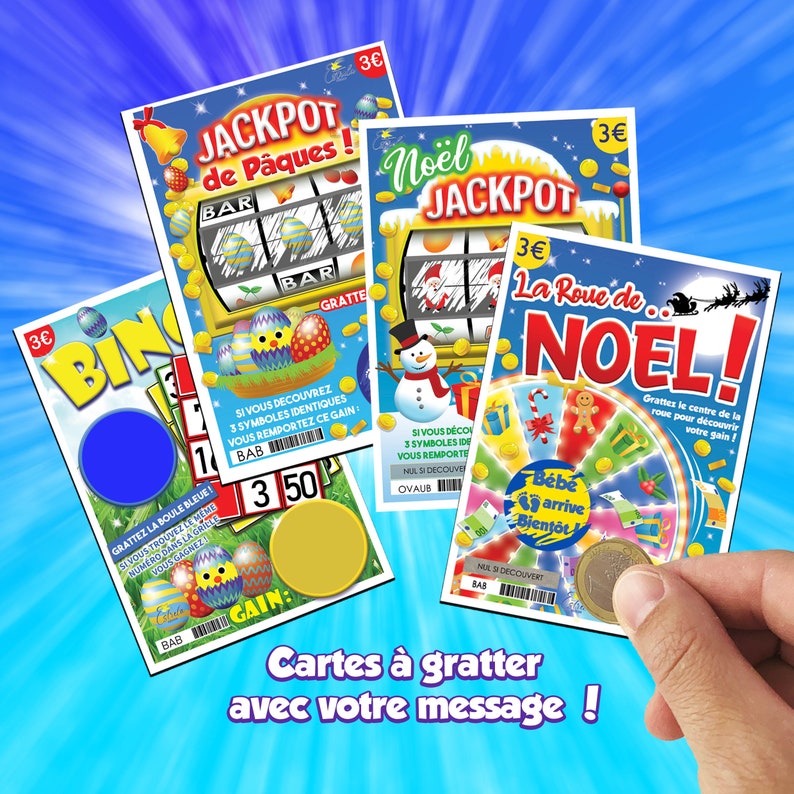 SCRATCH CARD with your message! Pregnancy announcement uncle aunt Request Witness Godfather godmother wedding game original ticket image 9