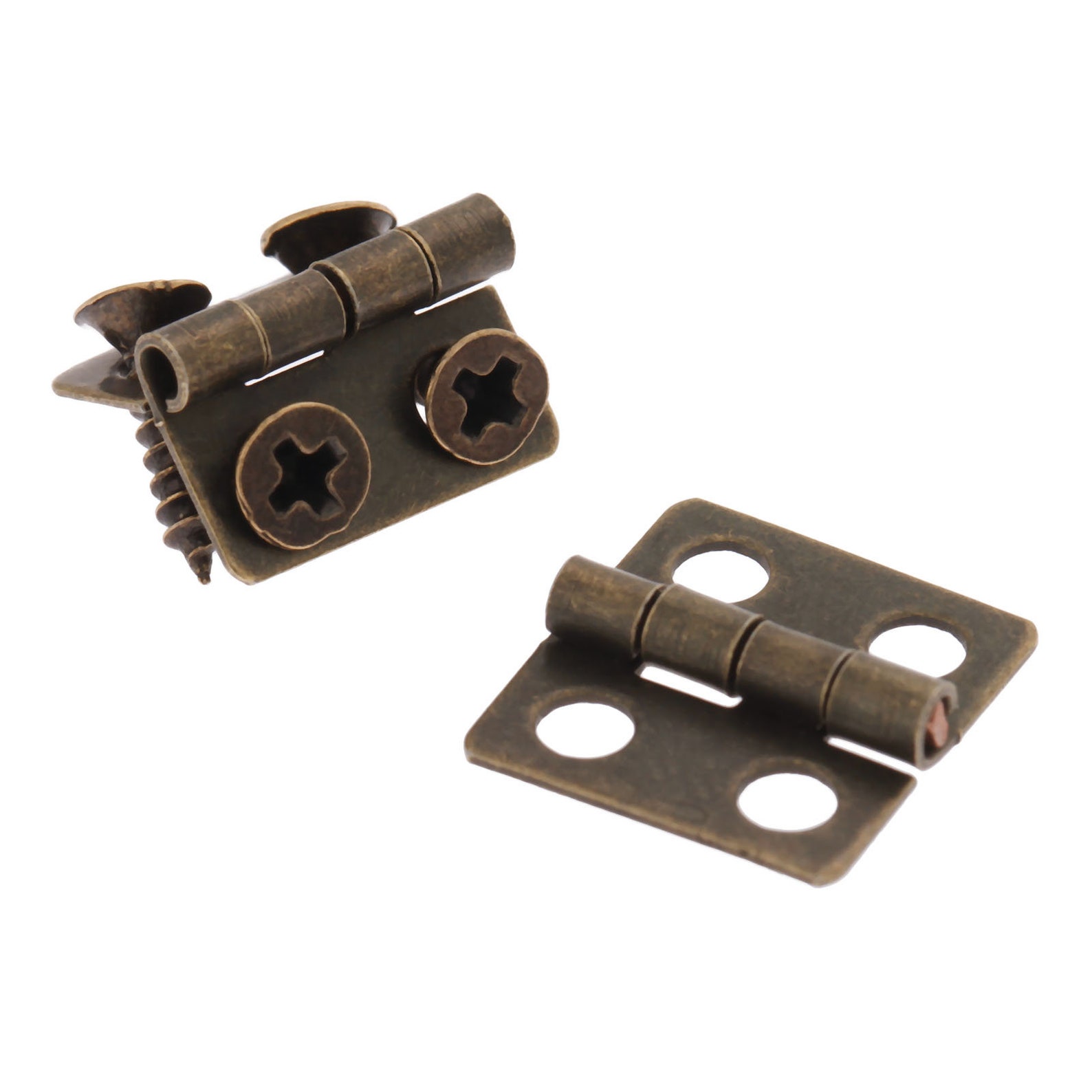 13x12mm Mini Gabinete / Joyería Caja Bisagras Decorativo | Etsy