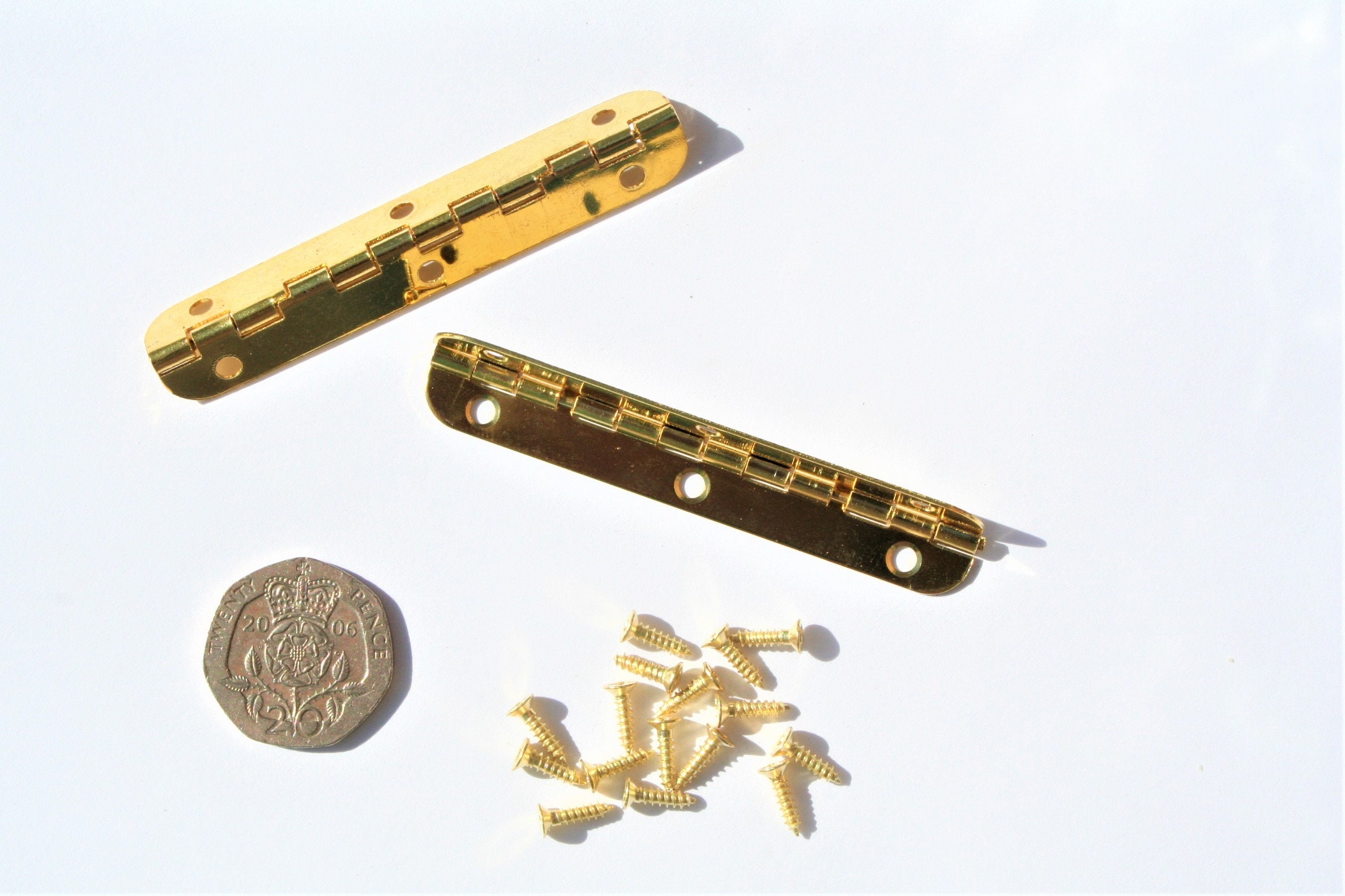 Gabinete pequeño de 65 x 15 mm / Bisagras de caja de joyería / | Etsy